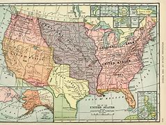 Image result for Old United States Map