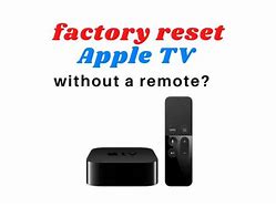 Image result for Factory Reset Apple TV 4K without Remote