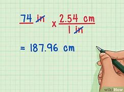 Image result for How to Change Inches to Centimeters