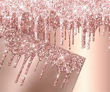 Image result for Rose Gold Drip Glitter Cardstock Paper