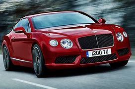 Image result for Red Bentley Car