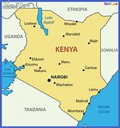 Image result for Full Map of Kenya