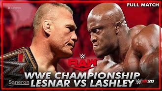 Image result for Bobby Lashley vs Brock Lesnar