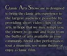 Image result for Classic Arts Showcase