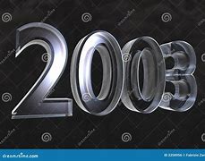 Image result for Number 2003 Year