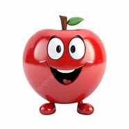 Image result for Apple Cartoon Mascot PNG