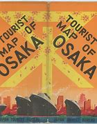 Image result for Osaka Map with Major Attractions
