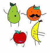 Image result for Animated Fruit without Face