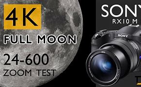 Image result for Sony RX10 V Moon