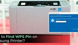 Image result for Where to Find WPS Pin Samsung Printer