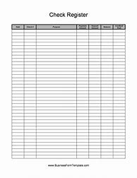 Image result for Blank-Check Register Template Printable