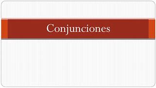 Image result for conjunci�n