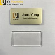 Image result for Magnetic Name Tags with Logo