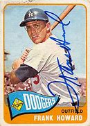 Image result for Frank Howard Autographed Baseball