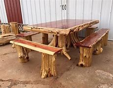 Image result for Cedar Wood Table