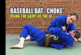 Image result for Baseball Bat Choke