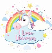 Image result for Rainbow Unicorn Poster