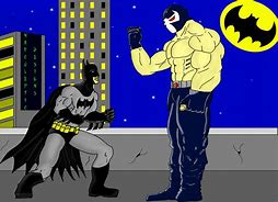 Image result for Batman vs Bane No Mask