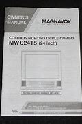 Image result for Magnavox DVD VHS Player Manual