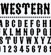 Image result for Western Font Accents