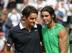 Image result for Rafael Nadal and Federer