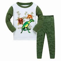 Image result for Boys Dinosaur Pajamas