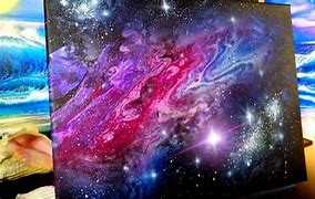 Image result for Galaxy Technique Art
