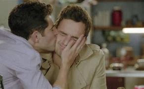 Image result for New Girl Nick and Schmidt Kiss