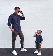 Image result for Father Son Matching Clothes