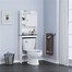 Image result for Bathroom Storage Floor Cabinets Small Spaces