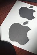 Image result for Black Colour Apple Sticker