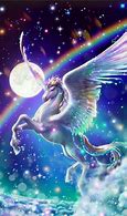 Image result for Unicorn Pegasus Rainbow Hair