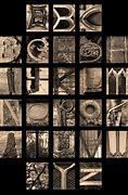 Image result for Alphabet Letters From Objects