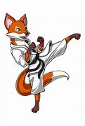 Image result for Fox Doing Martial Arts Art