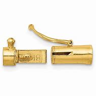 Image result for Gold Trigger Clasp with Barrel