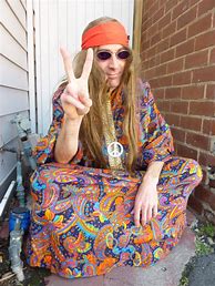 Image result for 60s Hippie Look