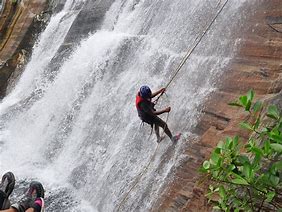 Image result for Water Abseiling