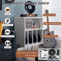 Image result for Giantex Record Player Stand