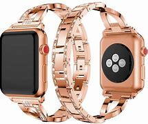 Image result for Rose Gold Leather Band Iwatch