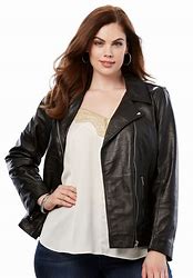 Image result for Plus Size Leather Jackets