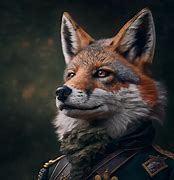Image result for Fox in Army Clothes