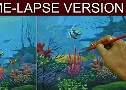 Image result for Acrylic Painting Underwater Scenes