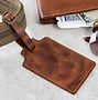 Image result for Leather Luggage Tag Embossed