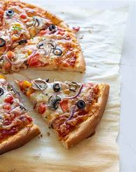 Image result for Homemade Veggie Pizza