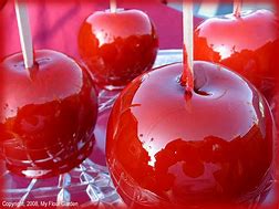 Image result for Red Caramel Candy Apples Ideas