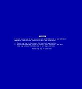 Image result for Computer Blue Screen Error