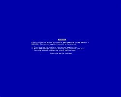 Image result for Old Computer Photo Blue Screen