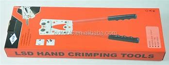 Image result for Cable Crimping Tool by Electric Type