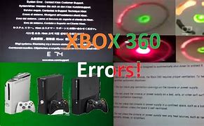 Image result for Xbox 360 Errors