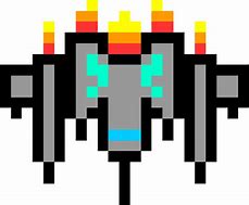 Image result for 8-Bit Spaceship PNG